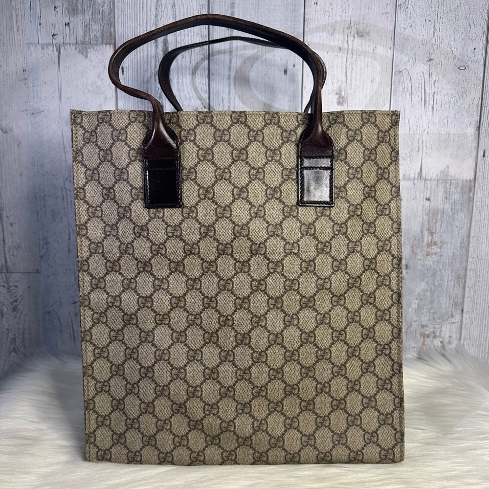 GUCCI monogram tote bag